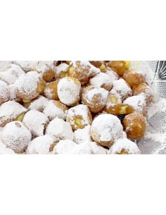 CASTAGNOLE RIPIENE ALLA CREMA